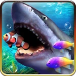 shark aquarium android application logo